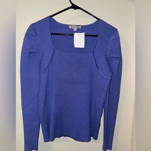 Square Neck Long Sleeve Sweater